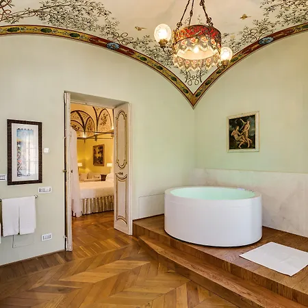 Oda ve Kahvaltı Relais Degli Angeli Residenza D'epoca Siena